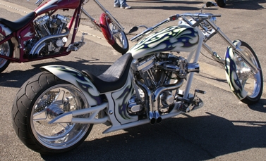 Custom V-Twin Motorcycle